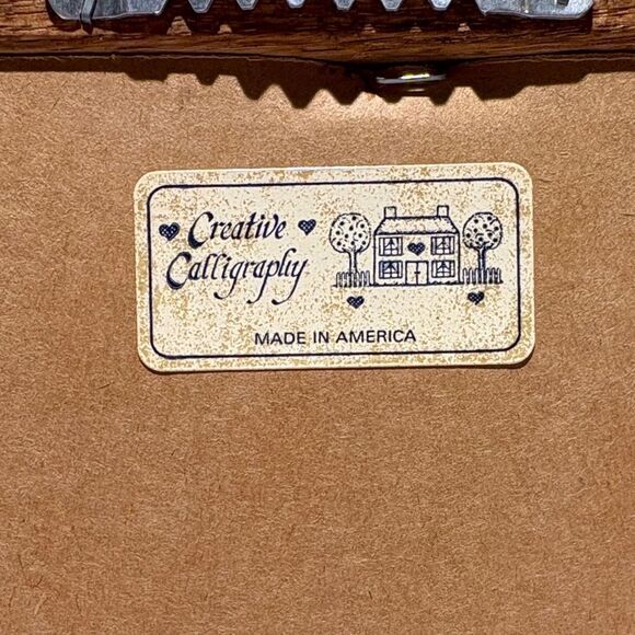 Framed Heart and Quilt Pattern Art - Picture 6 of 6